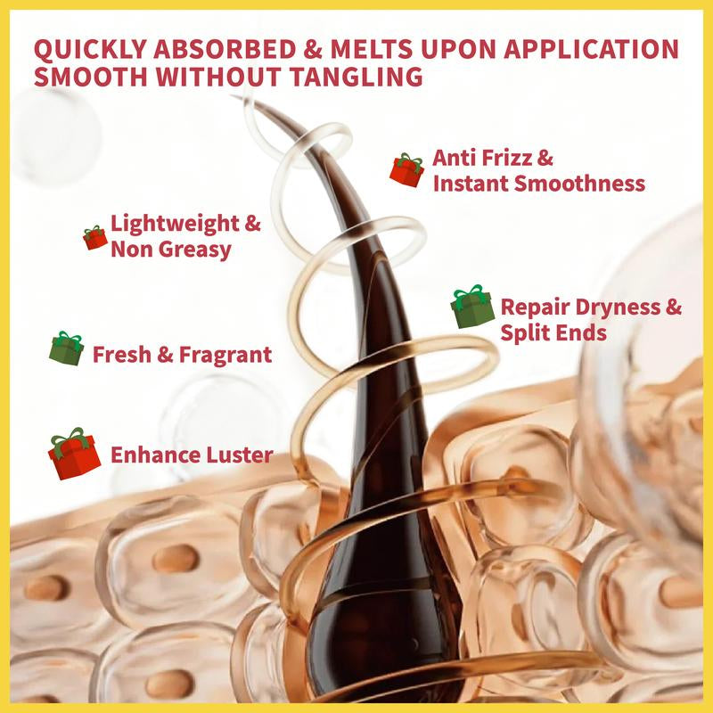 Transform Your Hair with GRODOM Argan & Coconut Hair Oil - 100ML Lightweight Serum for Smooth, Shiny Locks & Reduced Hair Loss